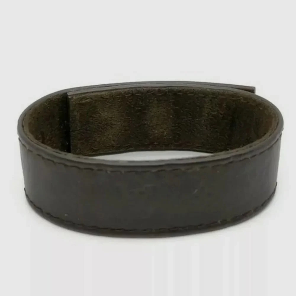 Louis Vuitton Bracelet Vernis Leather Brown Women